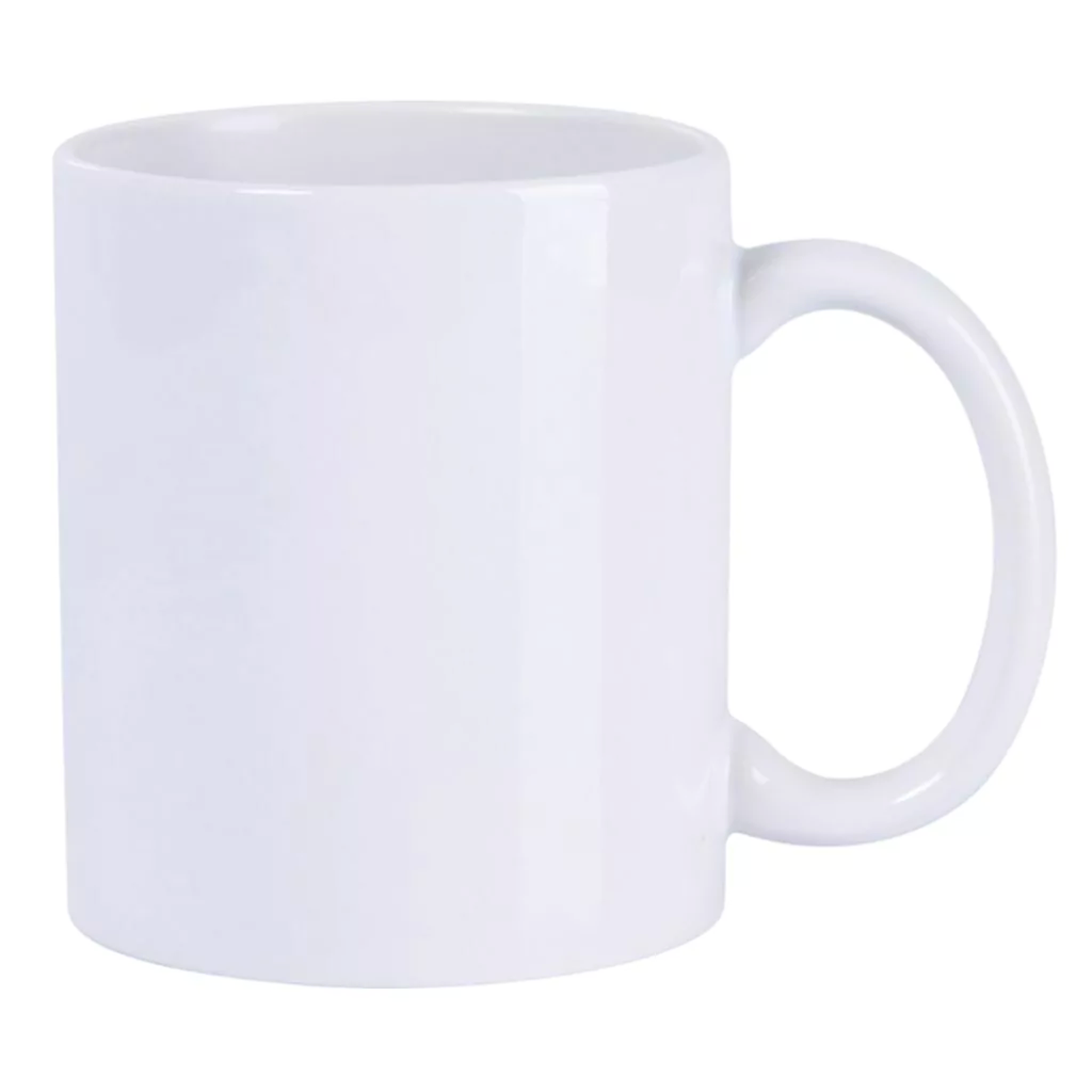 Caneca Cerâmica Branca 325ml - Imagem 3
