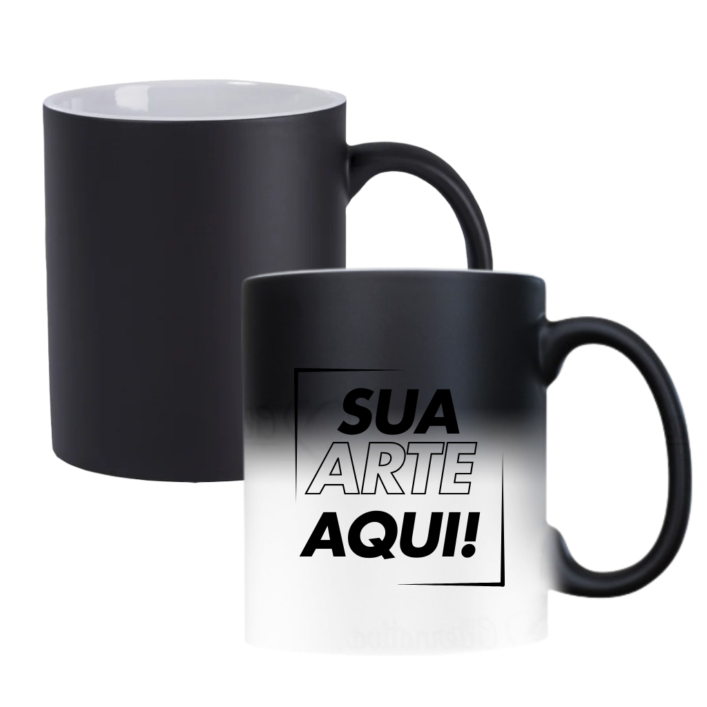 Caneca Cerâmica Mágica 325ml