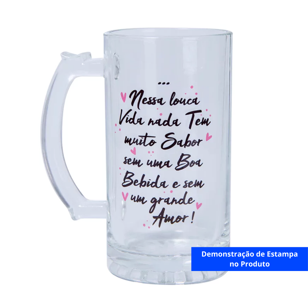 Caneca de Chopp de Vidro 475ml - Imagem 6