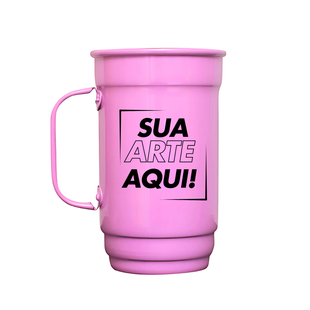 Caneca de Chopp Alumínio Color 750ml