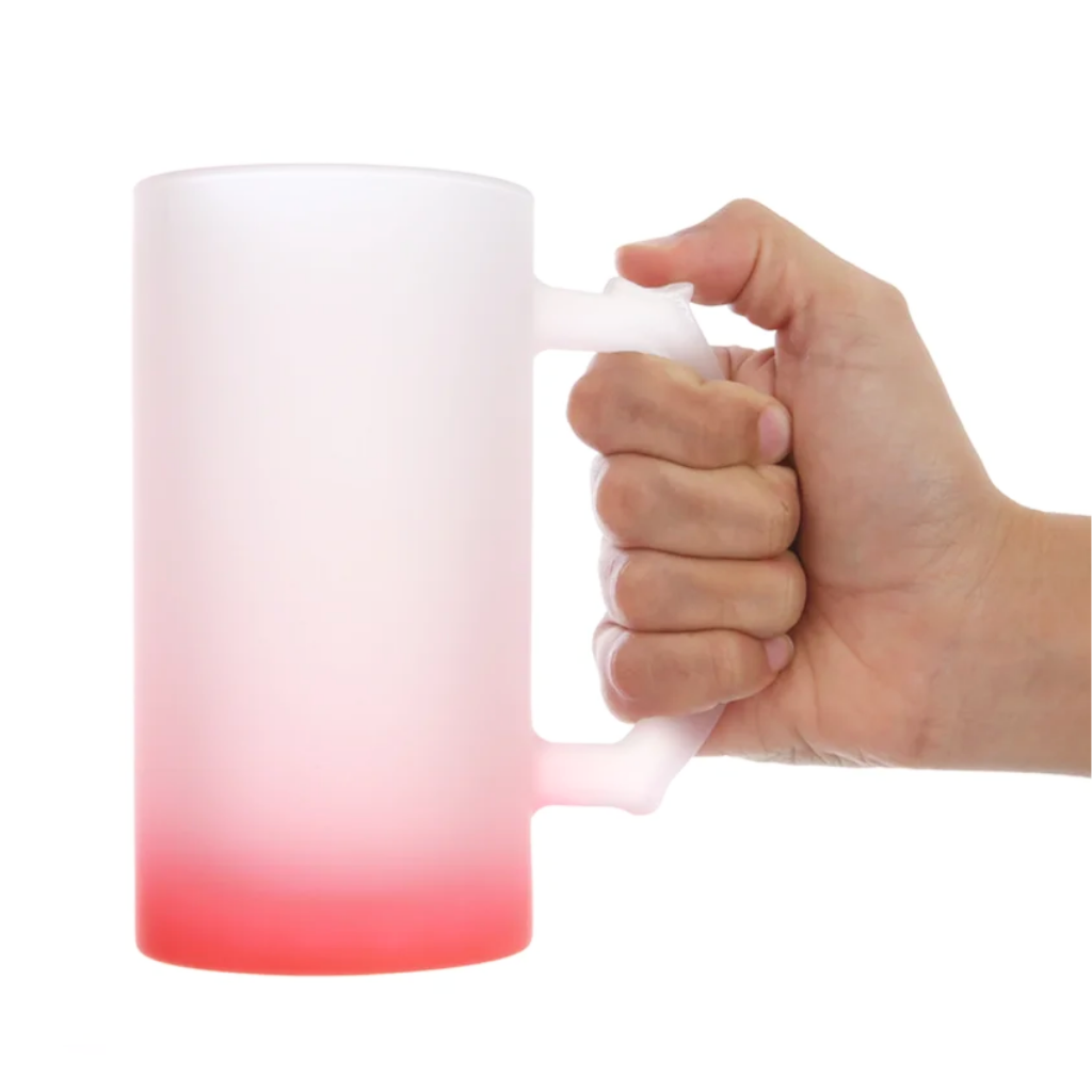 Caneca Chopp de Vidro Degrade 475ml - Imagem 3