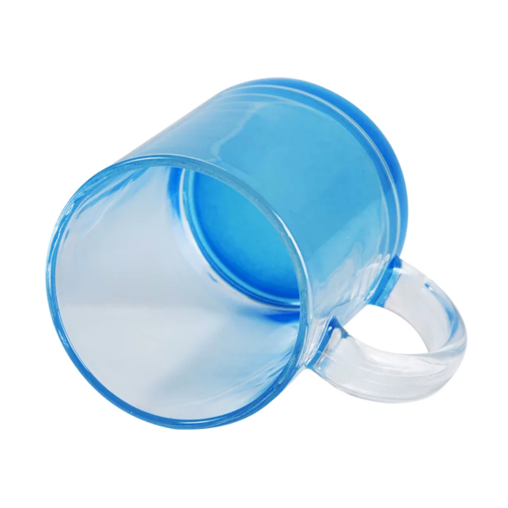 Caneca de Vidro Base Color 300ml - Imagem 4
