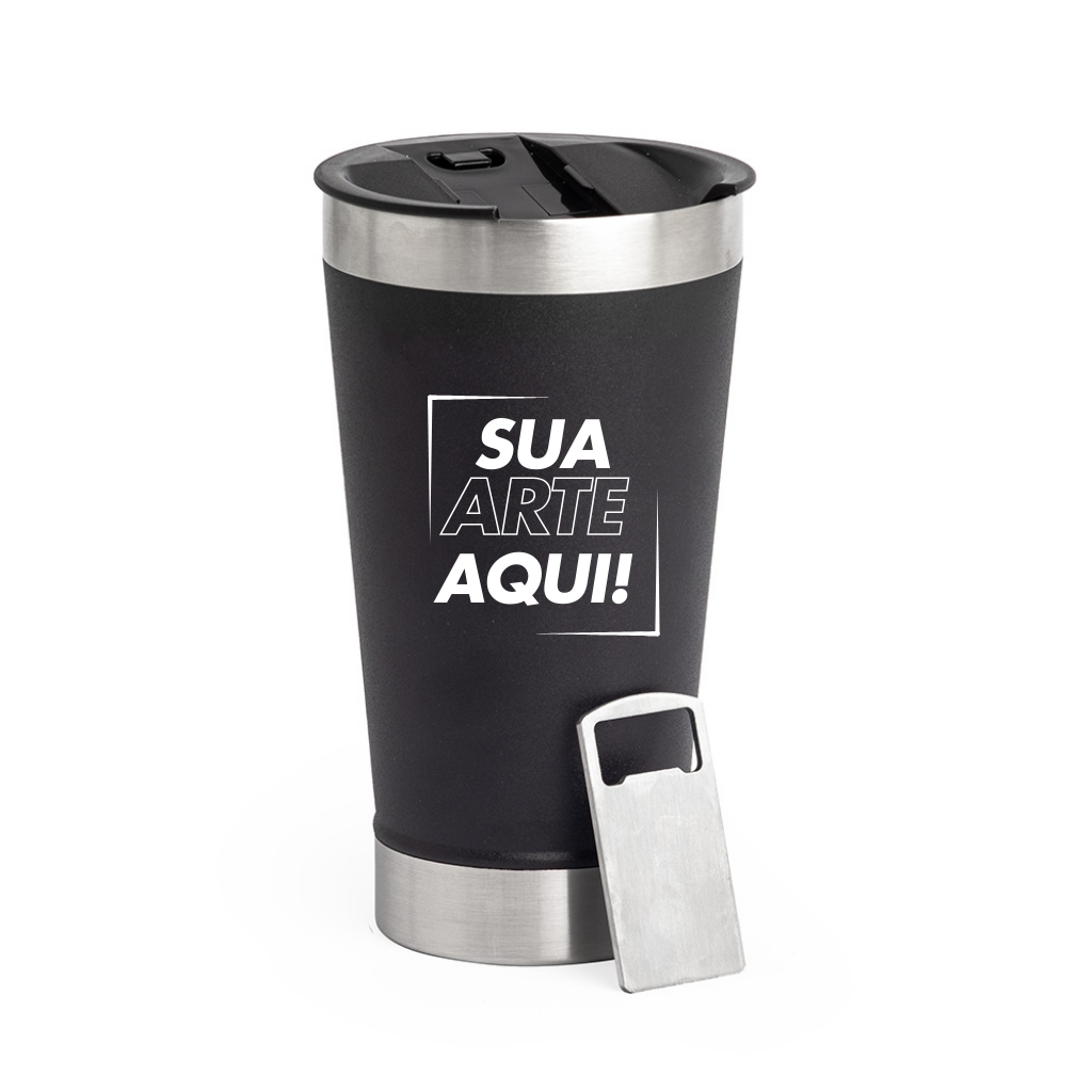 Copo Térmico com Abridor 500ml