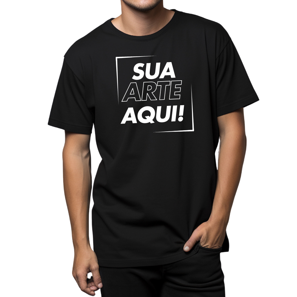 Camiseta 100% algodão