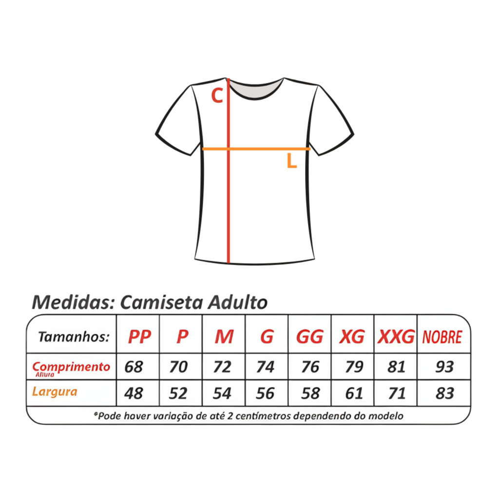 Camiseta 100% algodão - Imagem 3