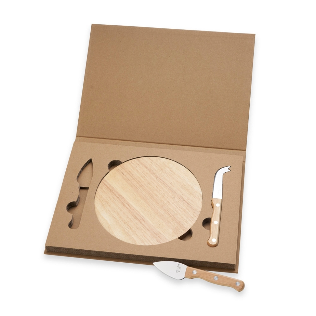 Kit Queijo com Tábua e 2 Facas - Imagem 6