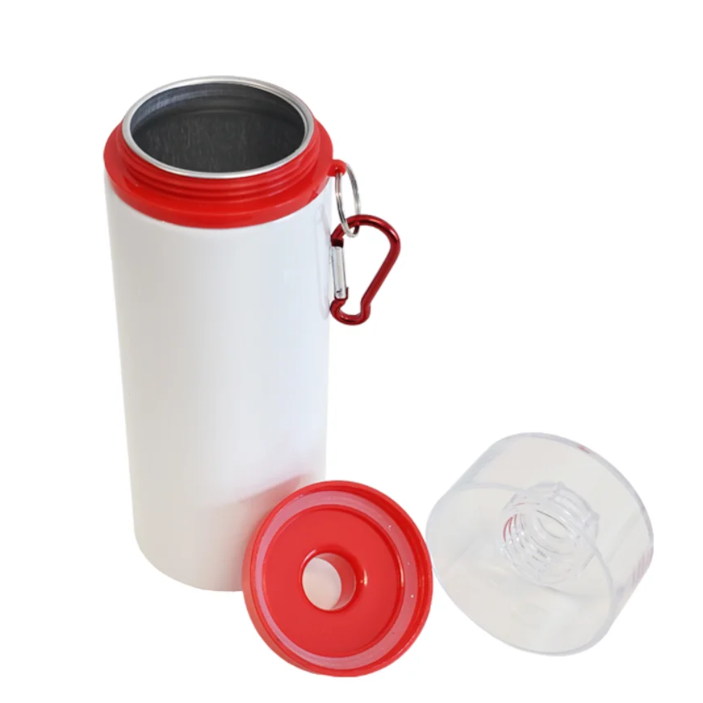 Squeeze de Alumínio com Tampa e Mosquetão 600ml - Imagem 7