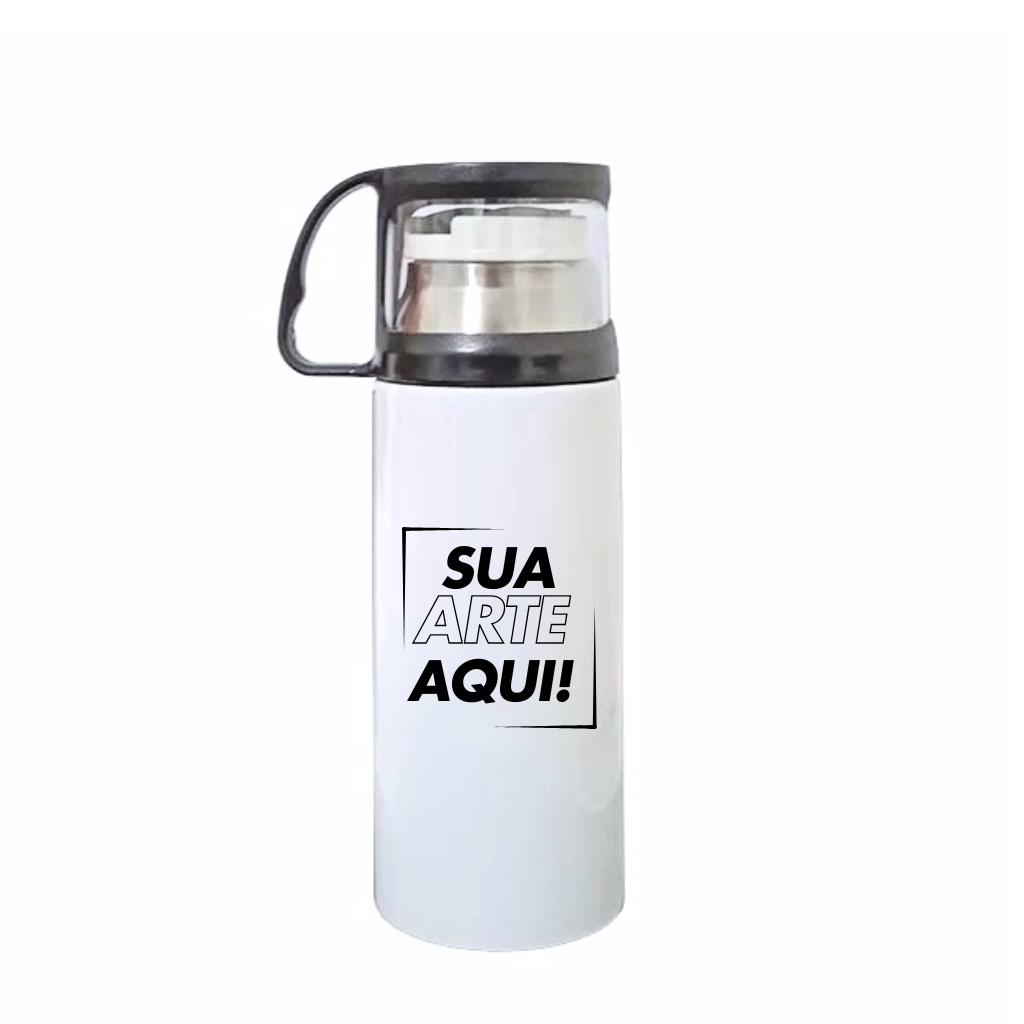 Garrafa Térmica com Copo 300ml