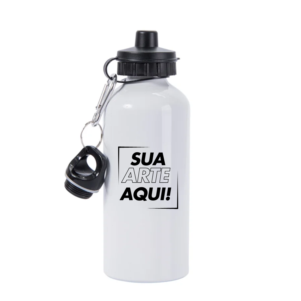 Squeeze Alumínio com 2 Bicos 600ml