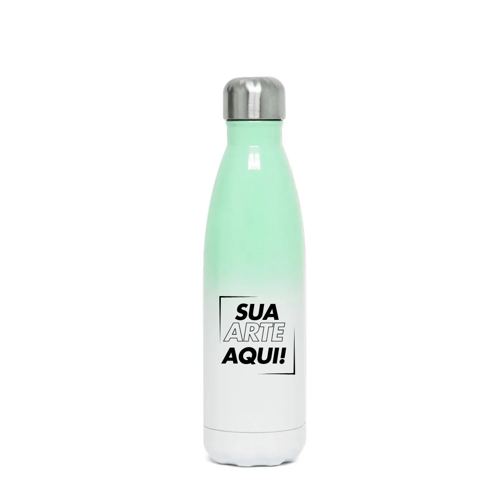 Squeeze Inox Térmica Degradê 500ml
