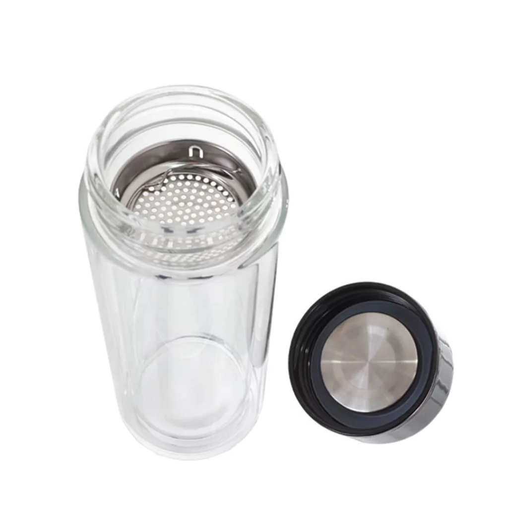 Garrafa de Vidro com Infusor 300ml - Imagem 4