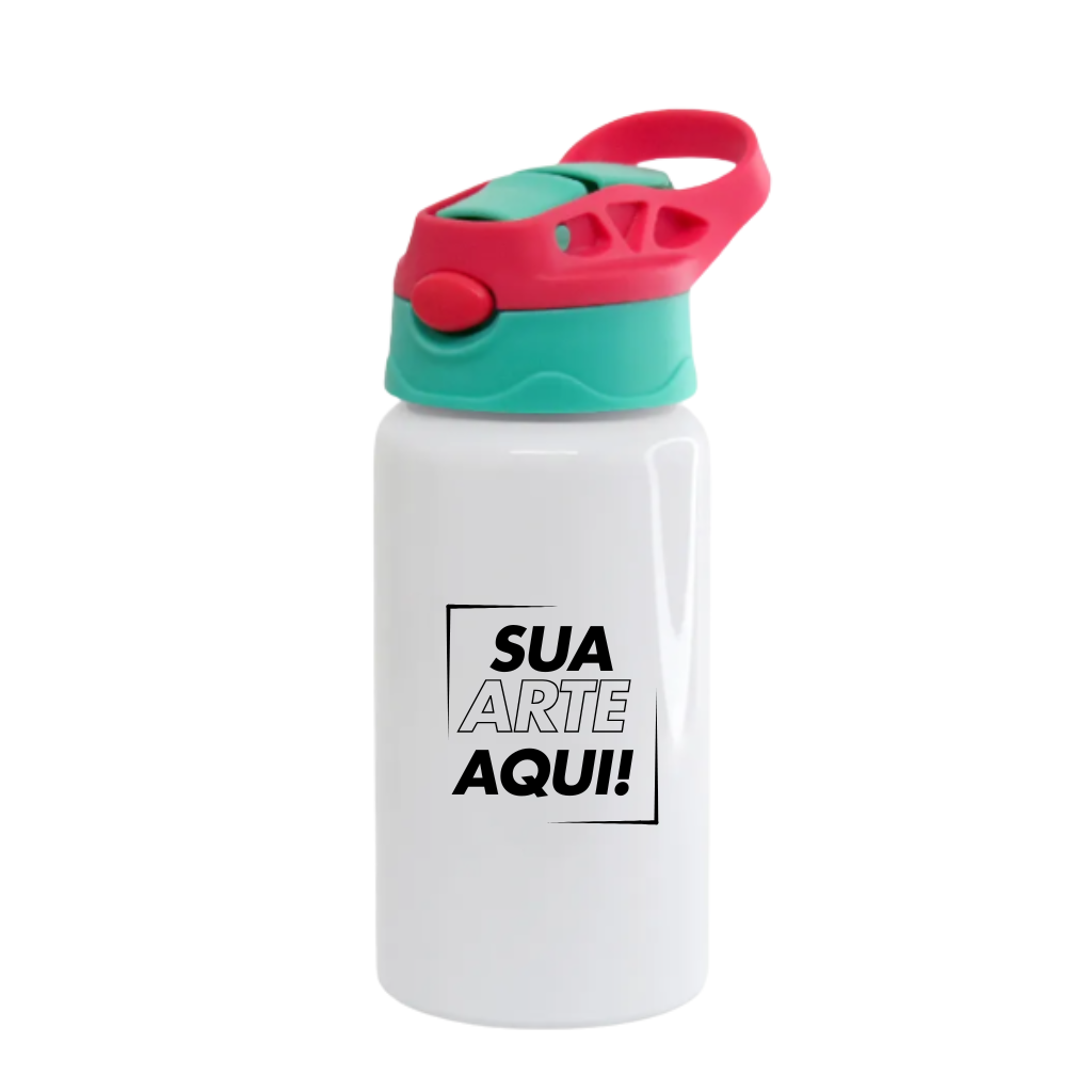 Squeeze Alumínio Tampa Color 500ml