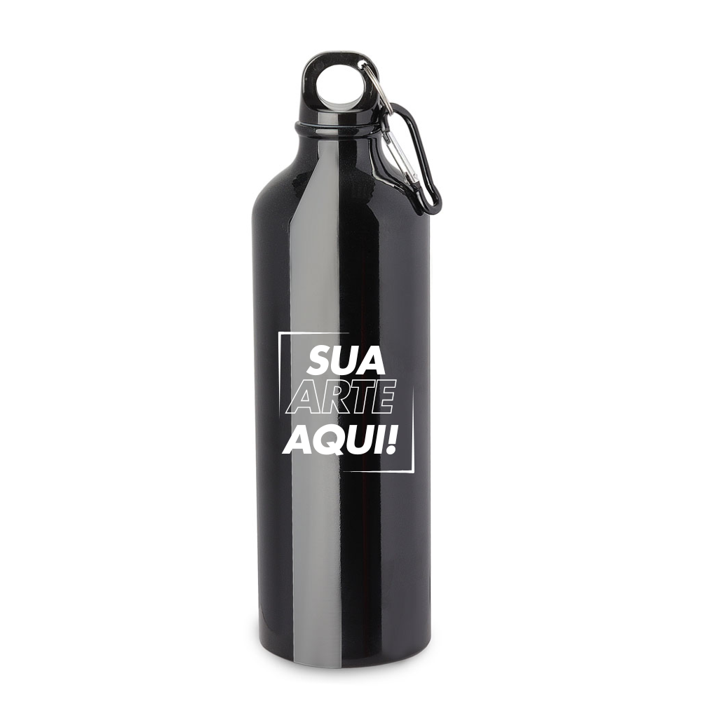 Garrafa  Alumínio Mosquetão 750ml