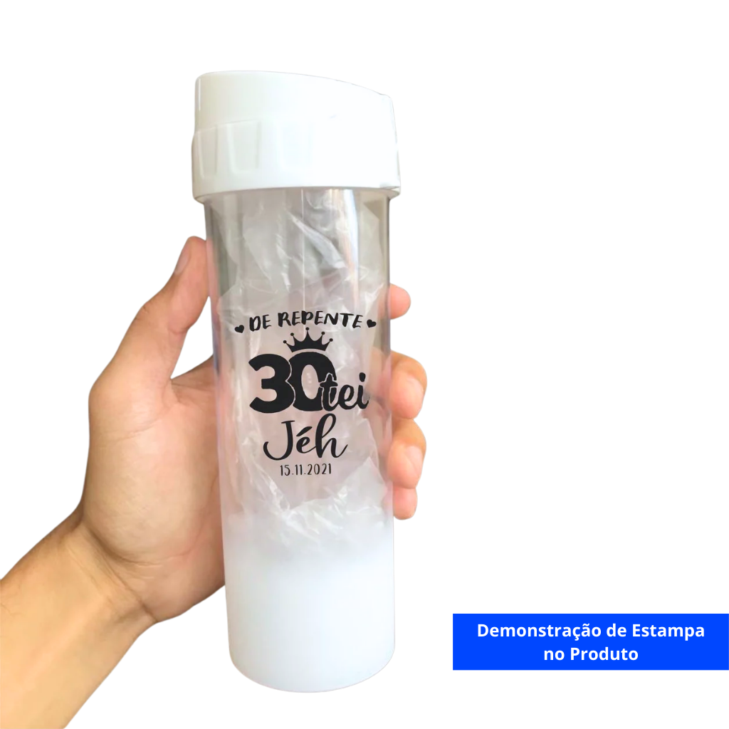 Garrafa Water Bio Degradê 500ml - Imagem 3
